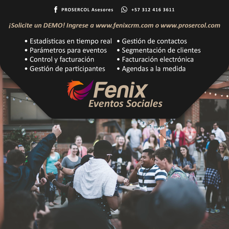 Software Fenix Eventos