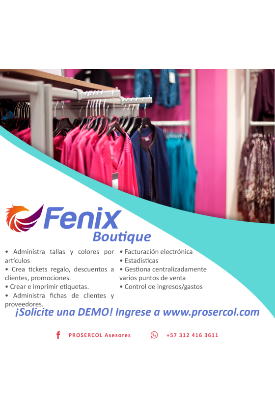 Software Fenix Boutique